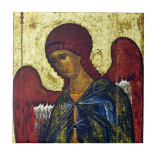 Saint Angel Gabriel Orthodox Icon Tile