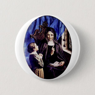 Saint Angela Merici Virgin and foundress 2 Inch Round Button