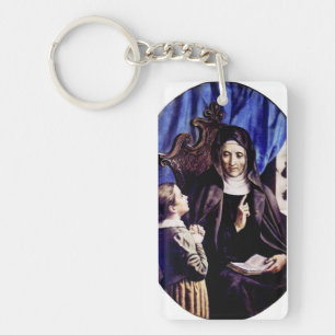 Saint Angela Merici Virgin and foundress Keychain