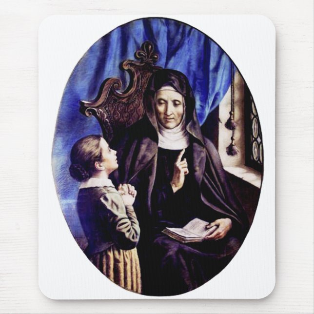 Saint Angela Merici Virgin and foundress Mouse Pad (Front)