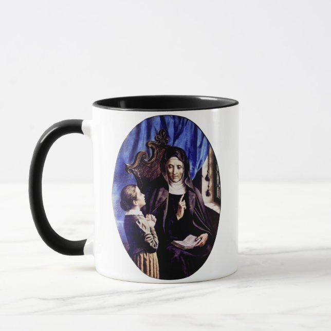 Saint Angela Merici Virgin and foundress Mug (Left)