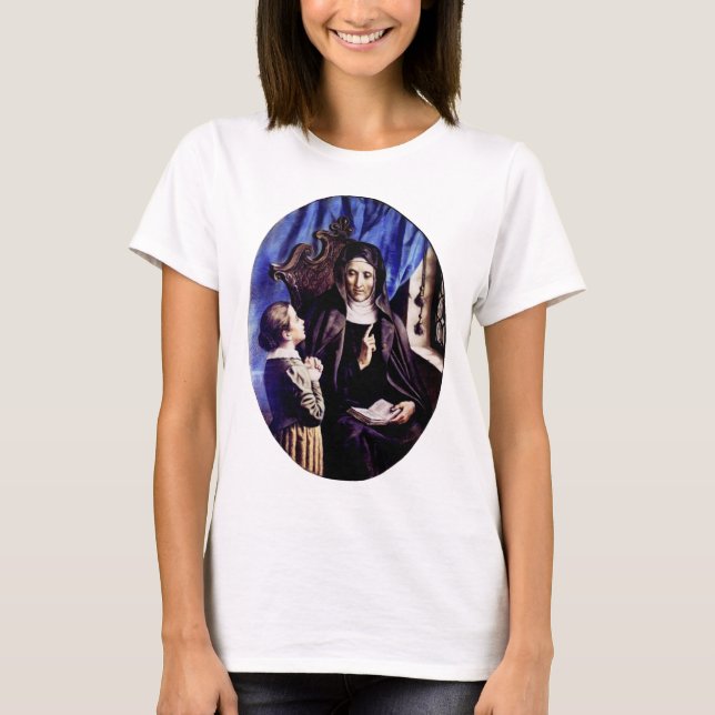 Saint Angela Merici Virgin and foundress T-Shirt (Front)