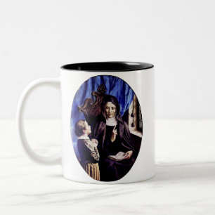 Saint Angela Merici Virgin and foundress Two-Tone Coffee Mug