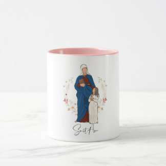 Saint Anne, Catholic Coffee Mug