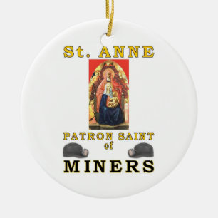 SAINT ANNE CERAMIC ORNAMENT