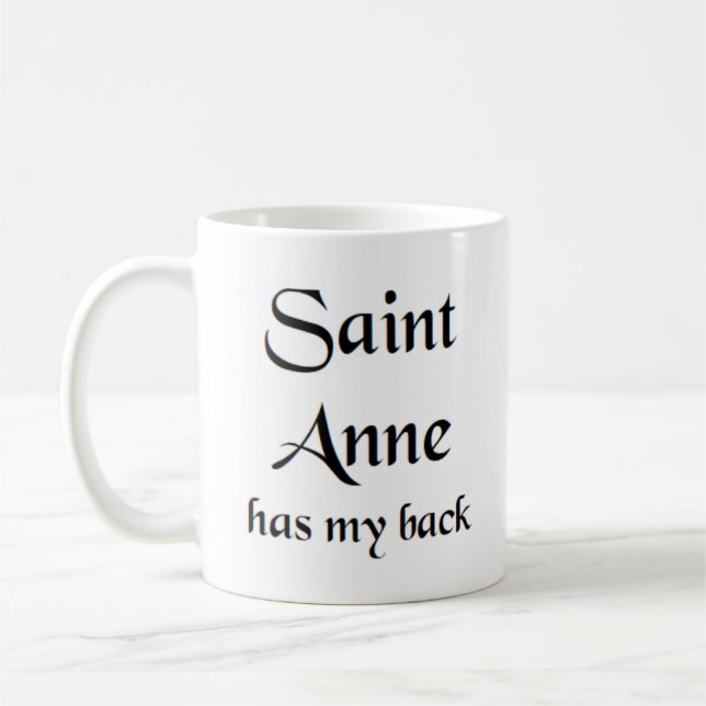 saint anne coffee mug (Left)