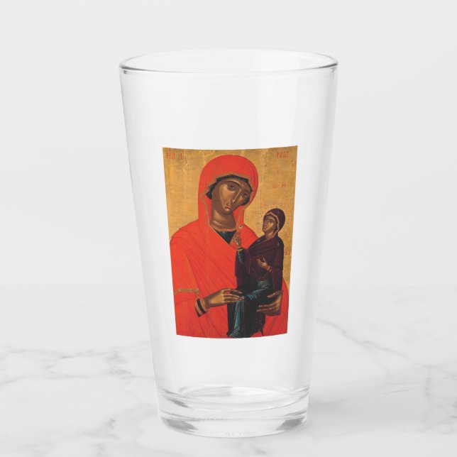 Saint Anne with the Virgin Mary Glass (Front)