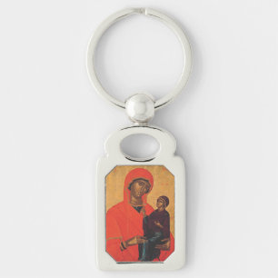 Saint Anne with the Virgin Mary Keychain