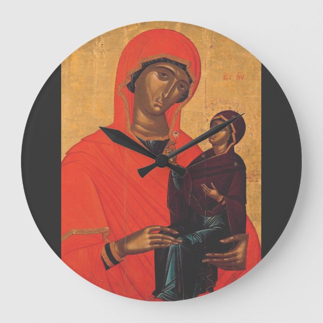 Saint Anne with the Virgin Mary Large Clock (Front)