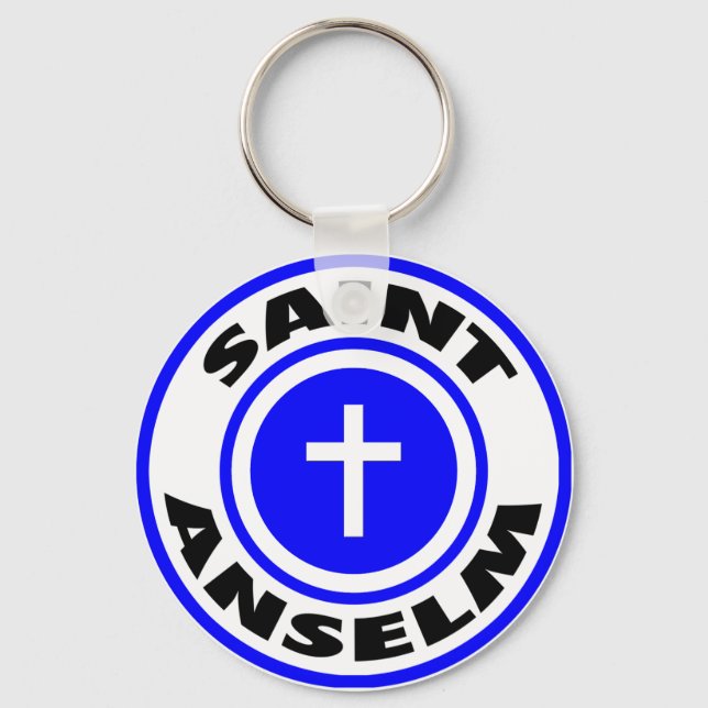 Saint Anselm Keychain (Front)