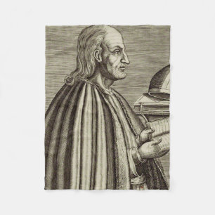 Saint Anselm of Canterbury Doctor of the Church Fleece Blanket