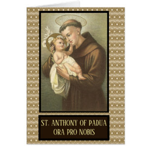 Saint Anthony de bébé Jésus de Padoue
