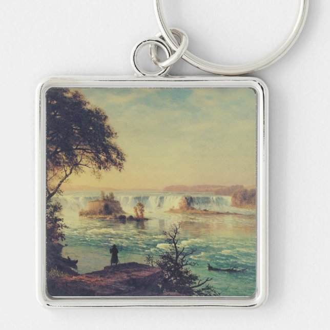 Saint Anthony Falls at Mississippi River Keychain (Front)