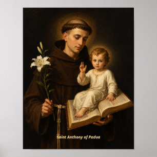 Saint Anthony of Padua Art Print