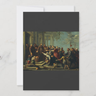 Saint Anthony of Padua by Willem van Herp Invitation