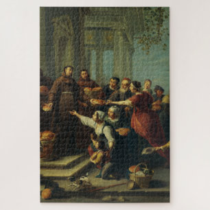 Saint Anthony of Padua by Willem van Herp Jigsaw Puzzle