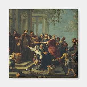 Saint Anthony of Padua by Willem van Herp Magnet