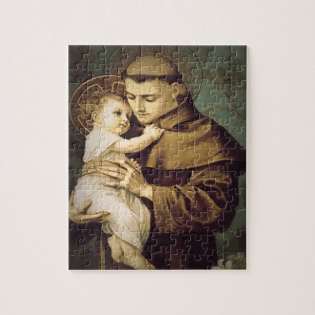 Saint Anthony of Padua Jigsaw Puzzle (Vertical)