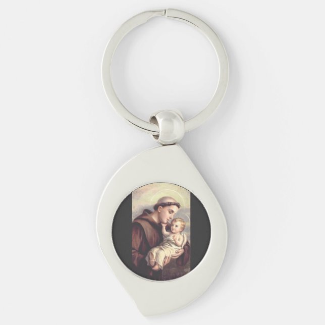 Saint Anthony of Padua Keychain (Front)
