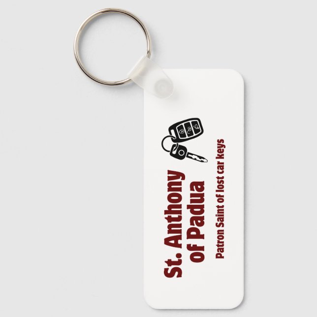 Saint Anthony of Padua Keychain (Front)
