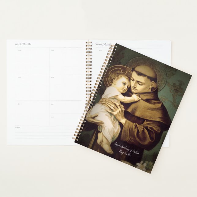 Saint Anthony of Padua Planner (Display)