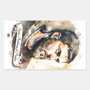 Saint Anthony of Padua Sticker