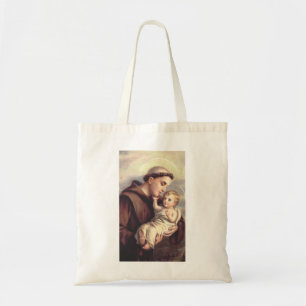 Saint Anthony of Padua Tote Bag
