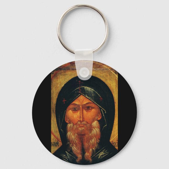Saint Anthony of the Desert Keychain (Front)