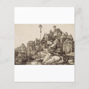 Saint Anthony Reading by Albrecht Durer