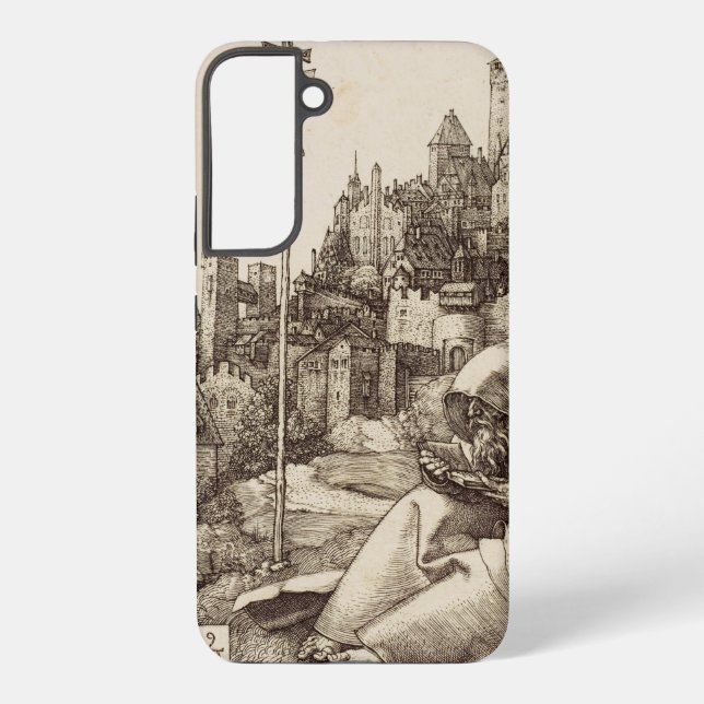 Saint Anthony Reading by Albrecht Durer Samsung Galaxy S22+ Case (Back)