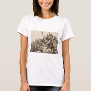 Saint Anthony Reading by Albrecht Durer T-Shirt