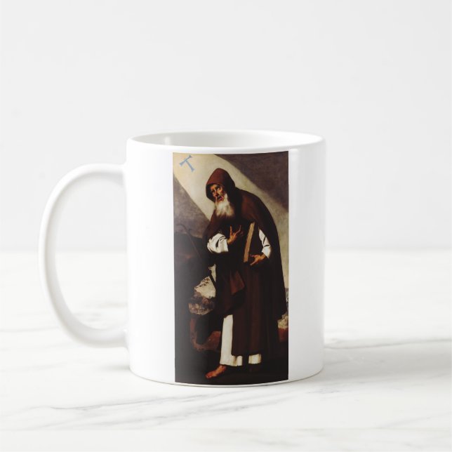 Saint Anthony the Abbot Coffee Mug (Left)