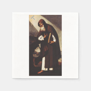 Saint Anthony the Abbot Napkin