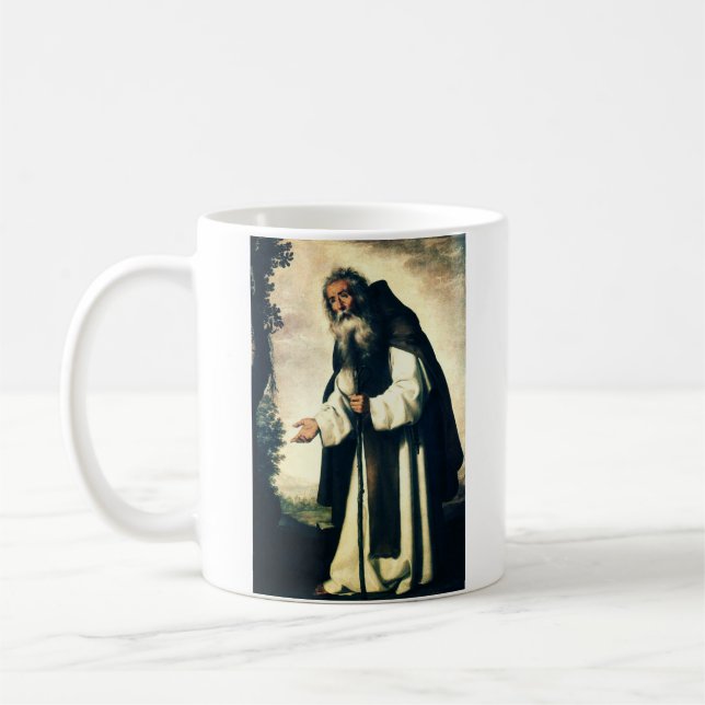 Saint Anthony the Anchorite Coffee Mug (Left)