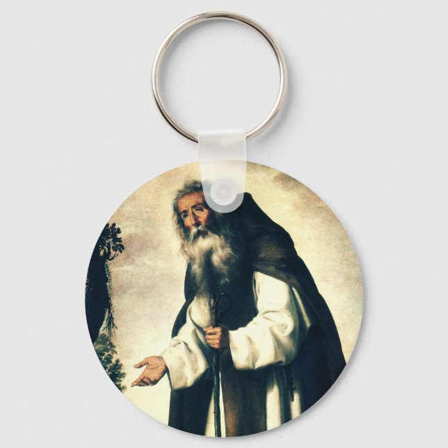 Saint Anthony the Anchorite Keychain (Front)