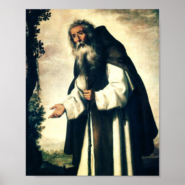 Saint Anthony the Anchorite  Poster (Front)
