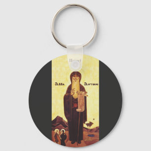 Saint Anthony the Great Keychain