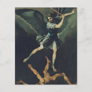 Saint Archangel Michael defeats the devil