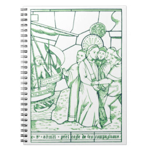 Saint Armel Holy man from Brittany Notebook