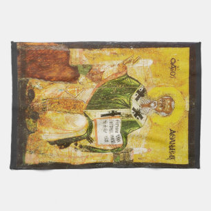 Saint Athanasius of Alexandria  Kitchen Towel