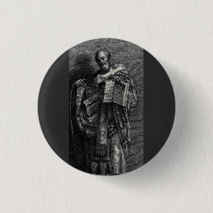 Saint Athanasius of Alexandria Pope and Patriarch 1 Inch Round Button