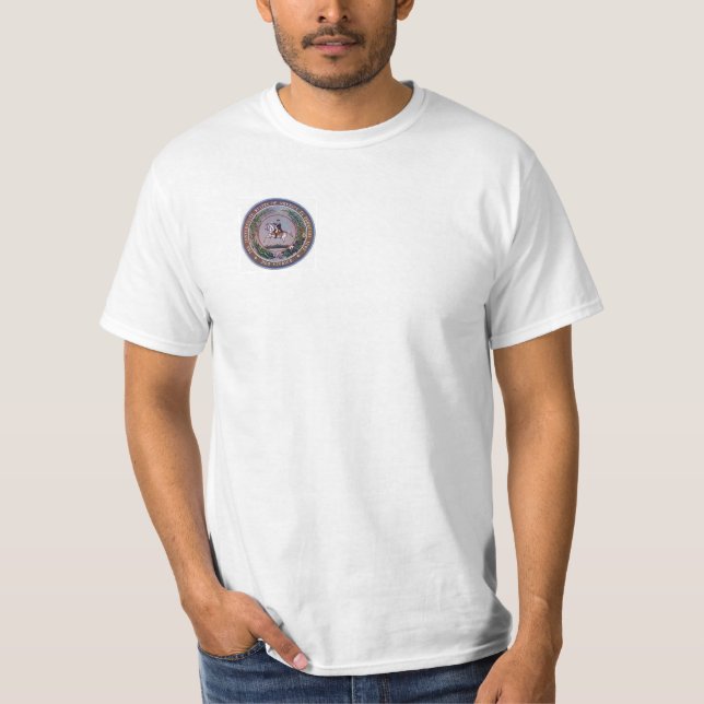 Saint Augustine Blues Florida Regimental Battle T-Shirt (Front)