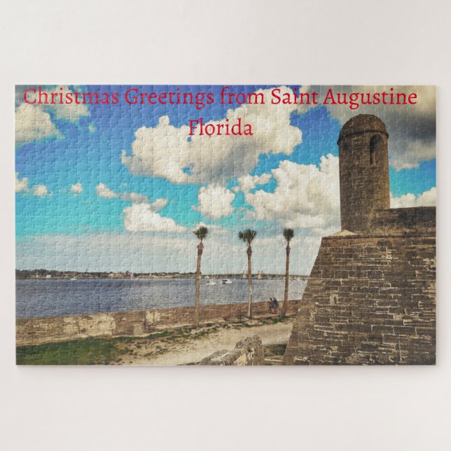 Saint Augustine Florida Jigsaw Puzzle (Horizontal)