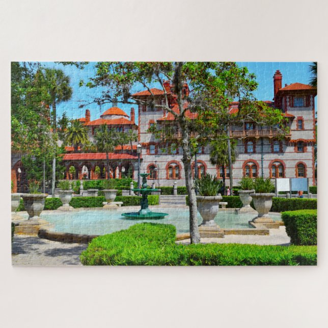 Saint Augustine Florida Jigsaw Puzzle (Horizontal)