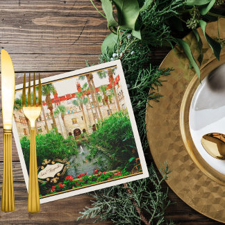 Saint Augustine Florida Lightner Museum & Gardens Napkin