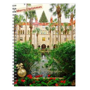 Saint Augustine Florida Lightner Museum & Gardens Notebook