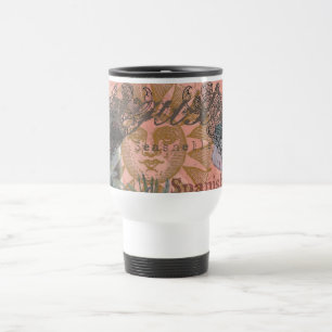 saint augustine florida travel antique art mug
