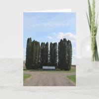 “Saint Augustine Landscape” Sympathy Card #2