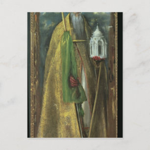 Saint Augustine of Hippo 1590 Postcard