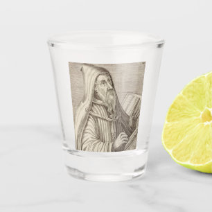 Saint Augustine of Hippo Doctor of the Church Shot Glass